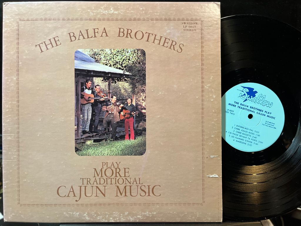 The Balfa Brothers - Play More Traditional Cajun Music (VINYL) | Near Mint (NM) Very Good Plus Plus (VG++)-