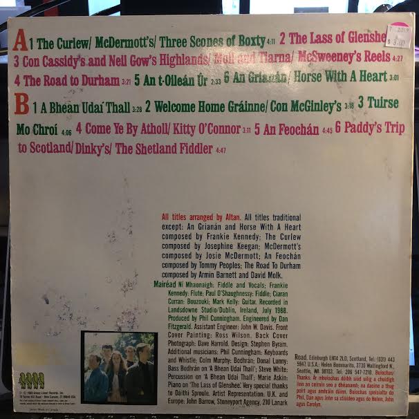 Altan - Horse With A Heart (VINYL) |-