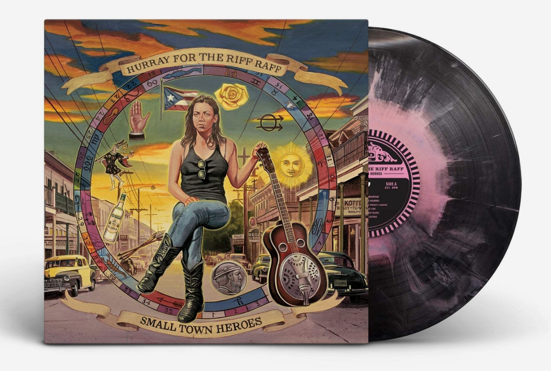 Hurray for the Riff Raff - Small Town Heroes (Pink Acid Wash VINYL LP ATO ATO0212) | NEW-
