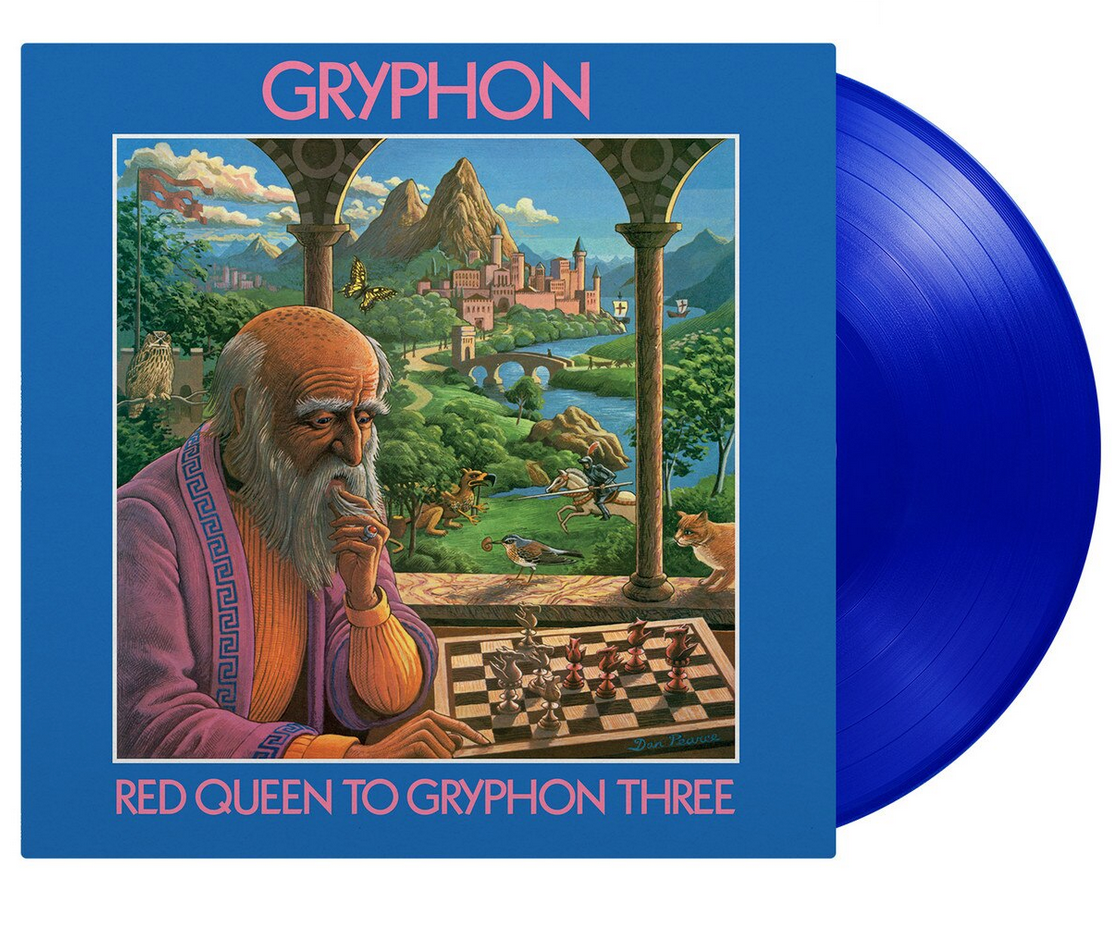 Gryphon - Red Queen To Gryphon Three (MOV 180G CLEAR BLUE VINYL) | NEW Mint (M) Mint (M)-