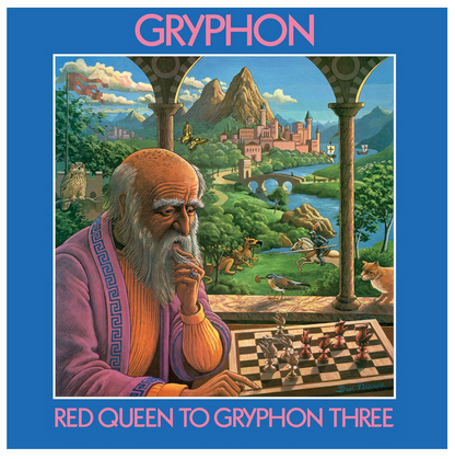 Gryphon - Red Queen To Gryphon Three (MOV 180G CLEAR BLUE VINYL) | NEW Mint (M) Mint (M)-