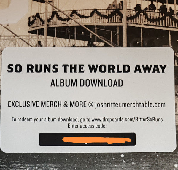 Josh Ritter - (PRESALE 12/15/23) So Runs the World Away (DDL METALLIC SILVER VINYL) | Mint (M) Mint (M)-