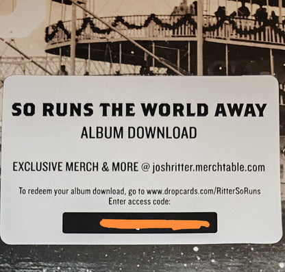 Josh Ritter - (PRESALE 12/15/23) So Runs the World Away (DDL METALLIC SILVER VINYL) | Mint (M) Mint (M)-