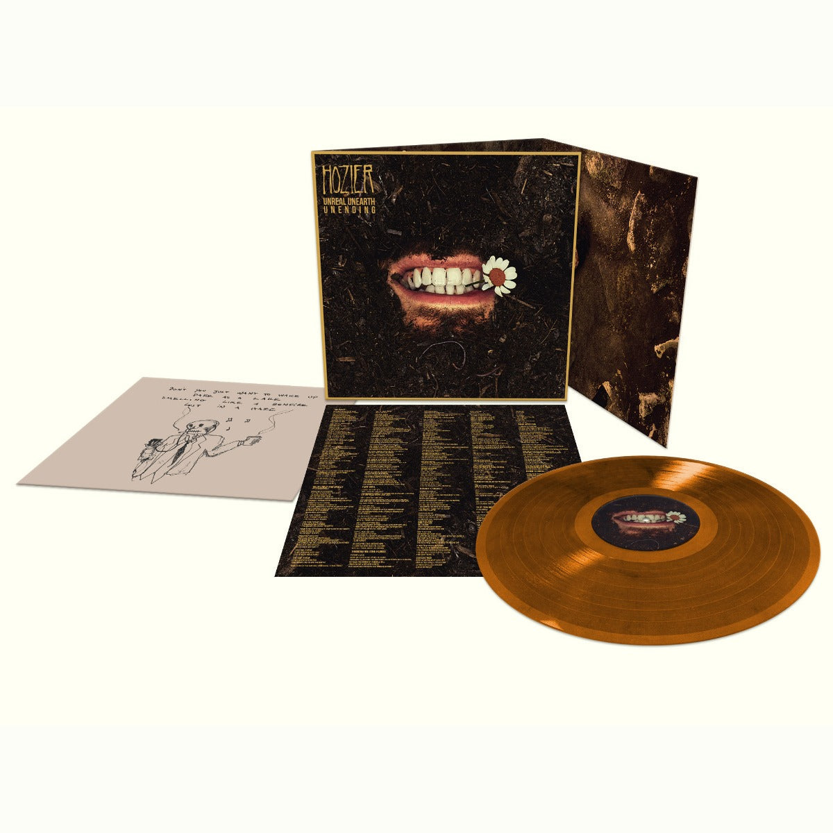 Hozier - Unreal Unearth Unending (DELUXE | RAW OCHRE VINYL) | Mint (M) Mint (M)-