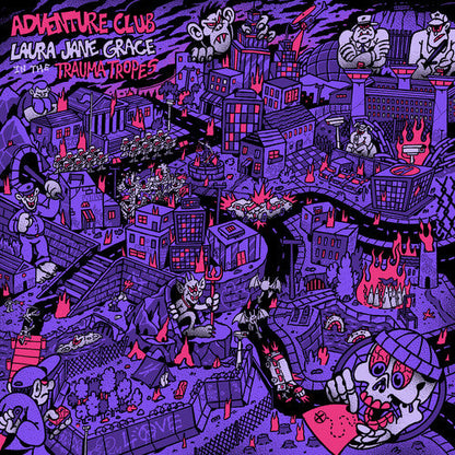 Laura Jane Grace - Adventure Club (PINK VINYL) | Mint (M) Mint (M)-