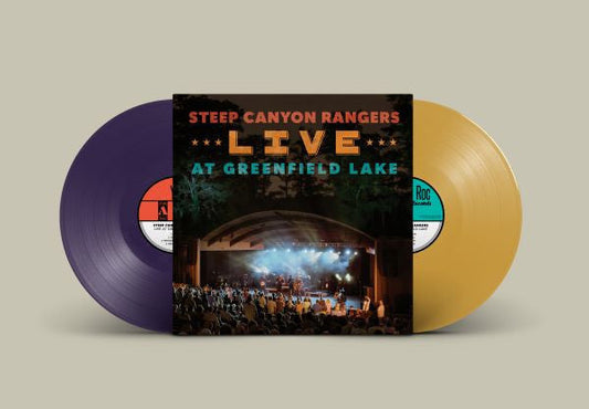 Steep Canyon Rangers - Live At Greenfield Lake (PURPLE + YELLOW VINYL) | Mint (M) Mint (M)-