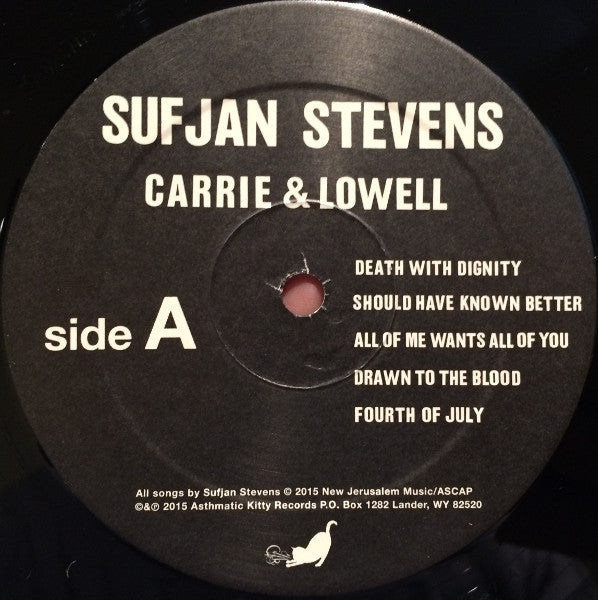 Sufjan Stevens - Carrie & Lowell | Mint (M) Mint (M)-