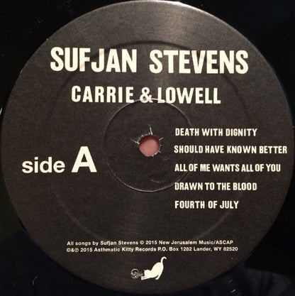 Sufjan Stevens - Carrie & Lowell | Mint (M) Mint (M)-