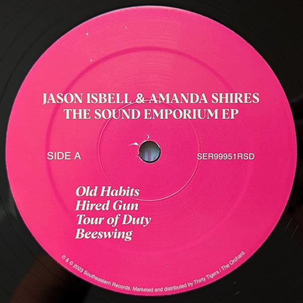 Jason Isbell & Amanda Shires - The Sound Emporium EP (VINYL 12") |-