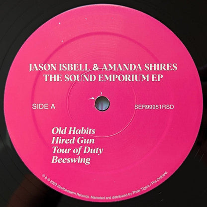 Jason Isbell & Amanda Shires - The Sound Emporium EP (VINYL 12") |-