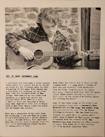 Michael Hurley - First Songs (VINYL LP REISSUE) | Mint (M) Mint (M)-