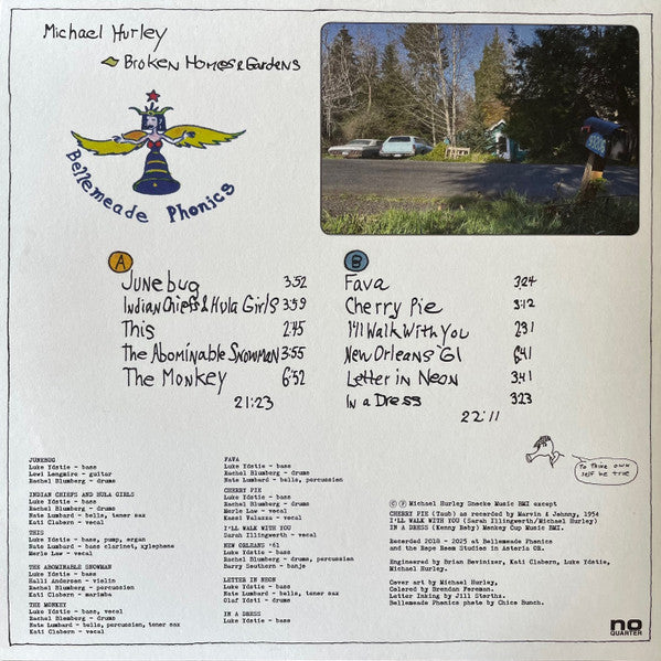 Michael Hurley - Broken Homes And Gardens (VINYL) | Mint (M) Mint (M)-