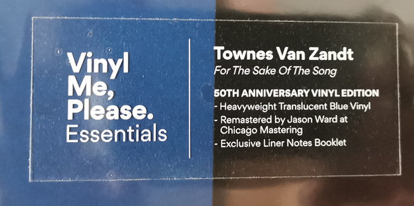 Townes Van Zandt - For The Sake Of The Song (VMP VINYL) | Mint (M) Mint (M)-