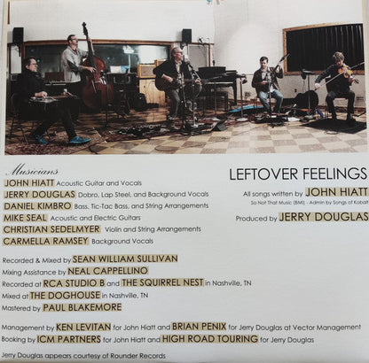 John Hiatt - Leftover Feelings | Mint (M) Mint (M)-