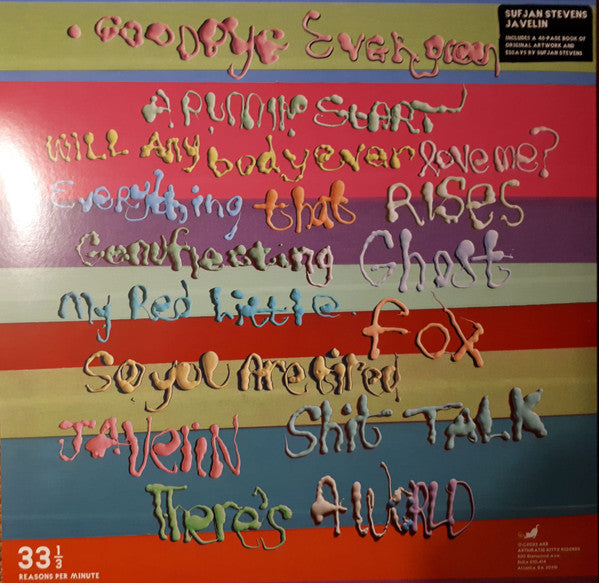 Sufjan Stevens - Javelin | Mint (M) Mint (M)-