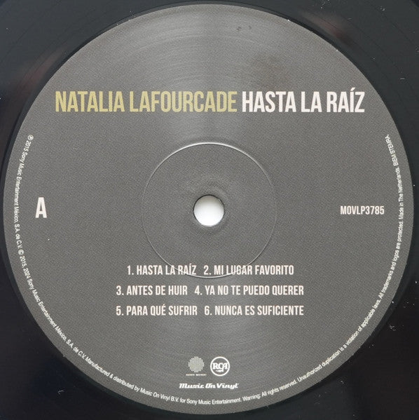 Natalia Lafourcade - Hasta La Raíz (VINYL) | Mint (M) Mint (M)-