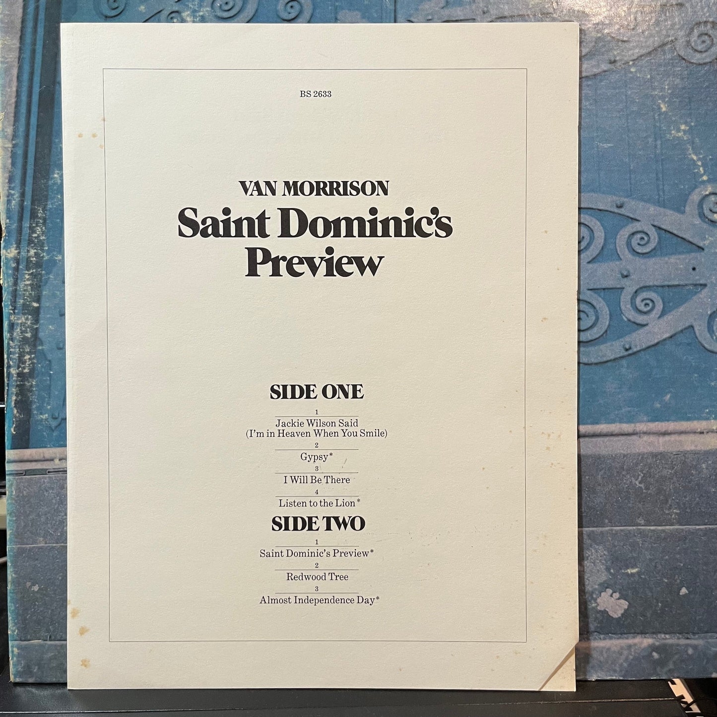 Van Morrison - Saint Dominic's Preview (VINYL LP WARNER BROS. BS 2633 1972) | Near Mint (NM or M-) Very Good (VG)-