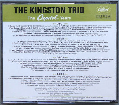 Kingston Trio - The Capitol Years | Very Good Plus (VG+)-
