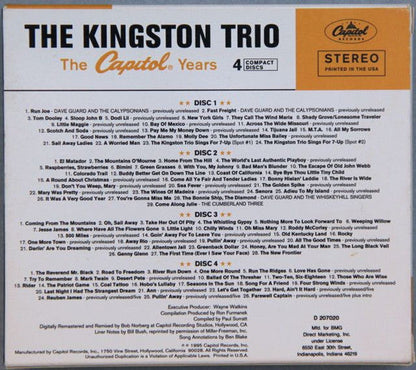 Kingston Trio - The Capitol Years | Very Good Plus (VG+)-
