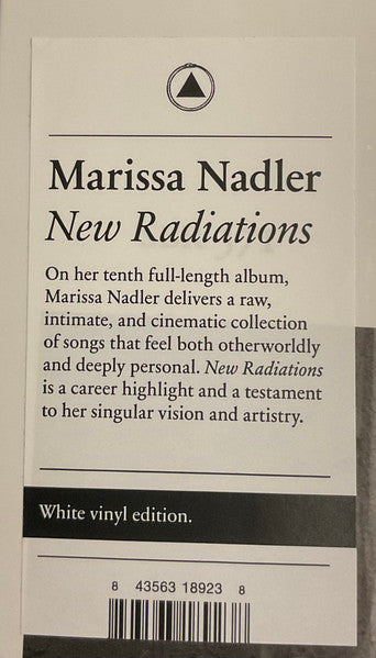 Marissa Nadler - New Radiations (WHITE VINYL) | Mint (M) Mint (M)-