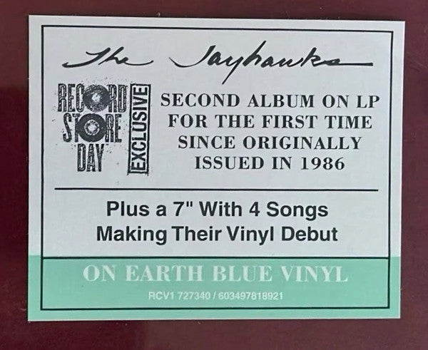 The Jayhawks - Blue Earth (2025 RSD COLOR VINYL) | Mint (M) Mint (M)-
