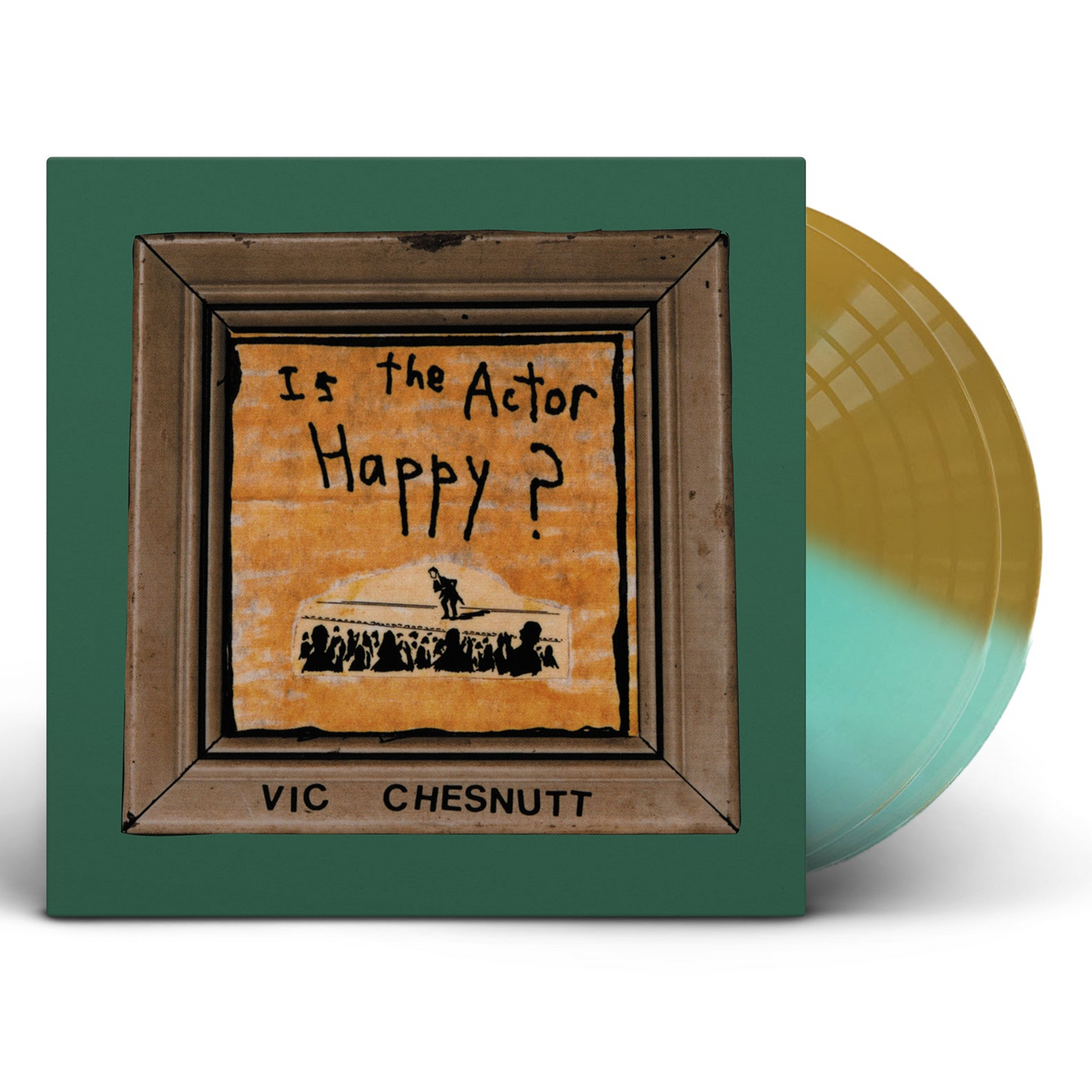 Is The Actor Happy? (SEAGLASS & GOLD SPLIT VINYL) | Mint (M) Mint (M)-