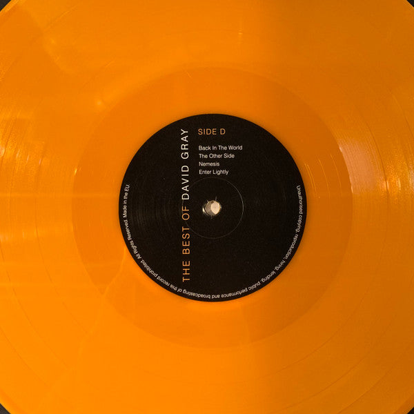 David Gray - The Best Of David Gray (BEST BUY EXCLUSIVE | ORANGE VINYL) | Mint (M) Mint (M)-