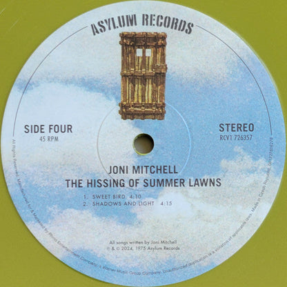 Joni Mitchell - The Hissing Of Summer Lawns (VMP | GREEN VINYL) | Mint (M) Mint (M)-