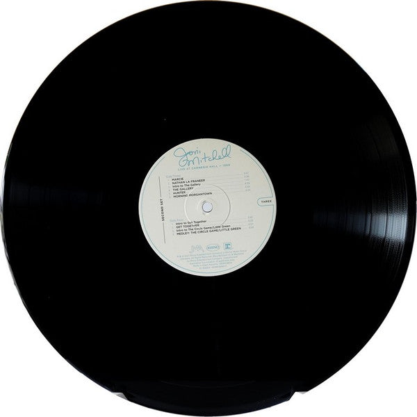 Joni Mitchell - Live At Carnegie Hall - 1969 (3xVINYL) *DISCOUNT COPY* | Mint (M) Mint (M)-