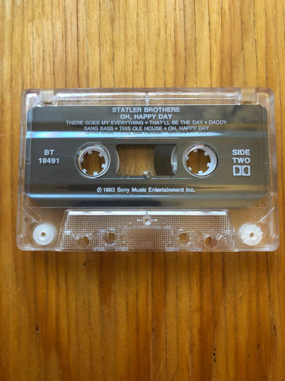 The Statler Brothers - Oh, Happy Day (CASSETTE) | Mint (M) Mint (M)-
