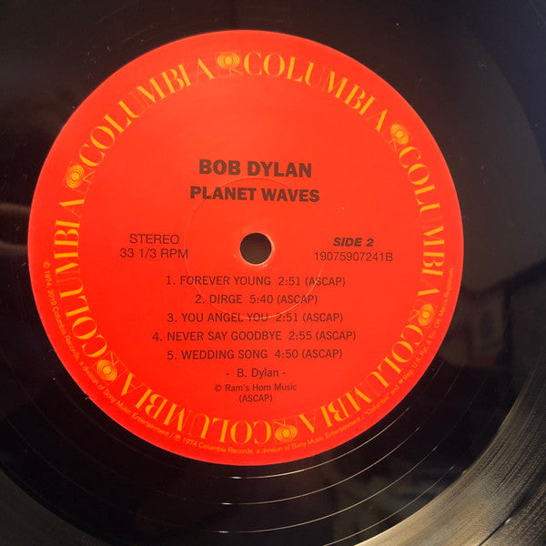 Bob Dylan - Planet Waves (VINYL) | Mint (M) Mint (M)-