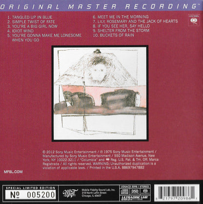 Bob Dylan - Blood On The Tracks (SACD) | Mint (M) Mint (M)-
