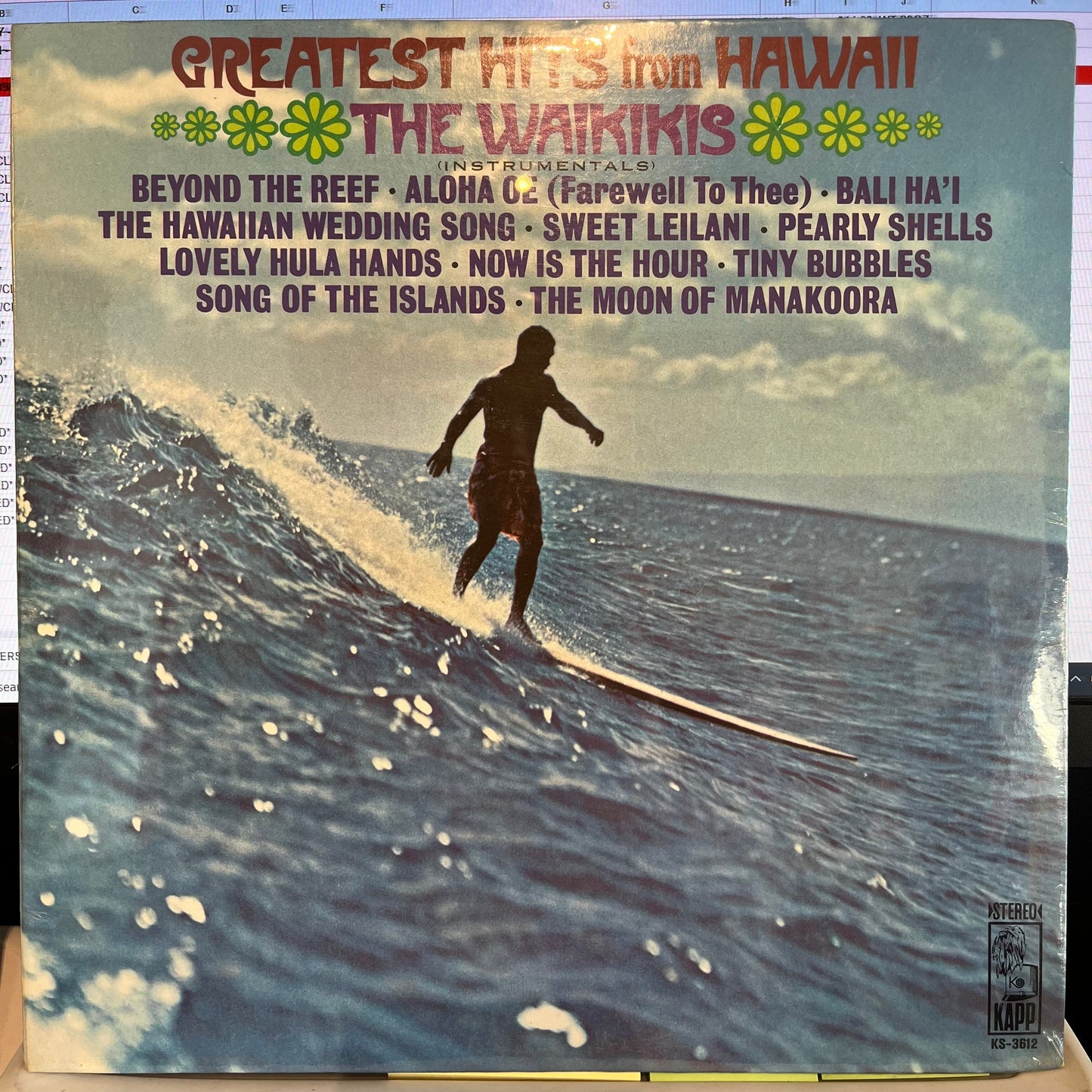Greatest Hits From Hawaii (Instrumentals) *SEALED* | Mint (M) Mint (M)-