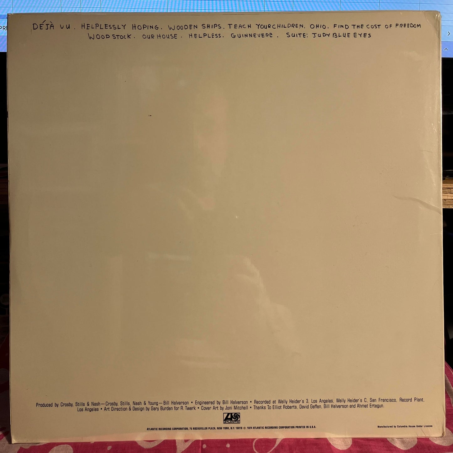 Crosby, Stills, Nash & Young - So Far *SEALED/CLUB* | Mint (M) Near Mint (NM)-