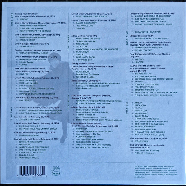 Joni Mitchell - Archives Volume 4: Asylum Years (1976-1980)(CD BOX) | Mint (M) Mint (M)-