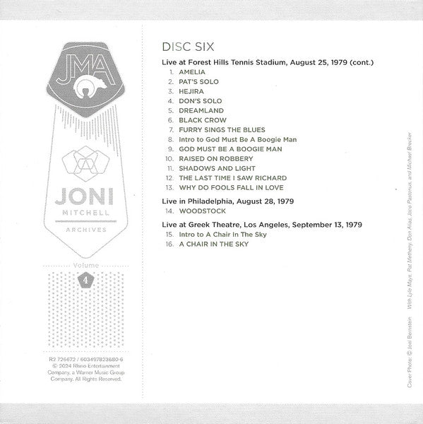 Joni Mitchell - Archives Volume 4: Asylum Years (1976-1980)(CD BOX) | Mint (M) Mint (M)-