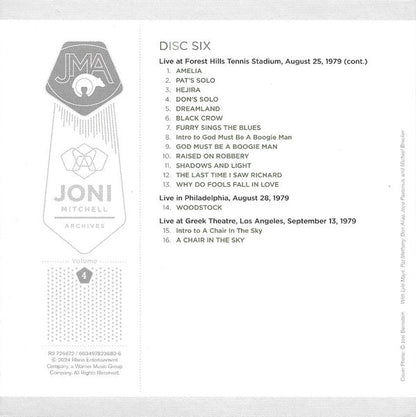 Joni Mitchell - Archives Volume 4: Asylum Years (1976-1980)(CD BOX) | Mint (M) Mint (M)-