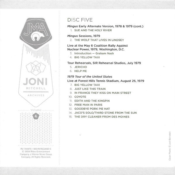 Joni Mitchell - Archives Volume 4: Asylum Years (1976-1980)(CD BOX) | Mint (M) Mint (M)-