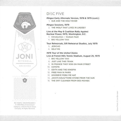 Joni Mitchell - Archives Volume 4: Asylum Years (1976-1980)(CD BOX) | Mint (M) Mint (M)-