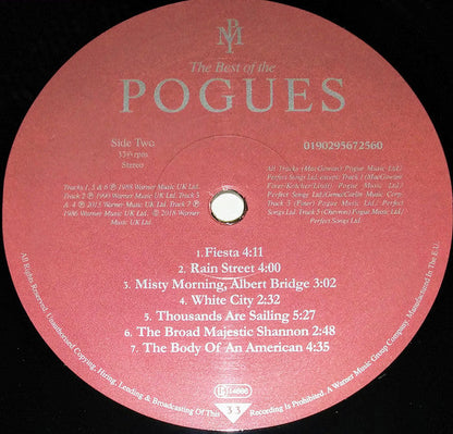 The Best Of The Pogues (VINYL)*CREASED* | Mint (M) Excellent (EX)-