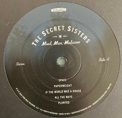 The Secret Sisters - Mind, Man, Medicine | Mint (M) Mint (M)-