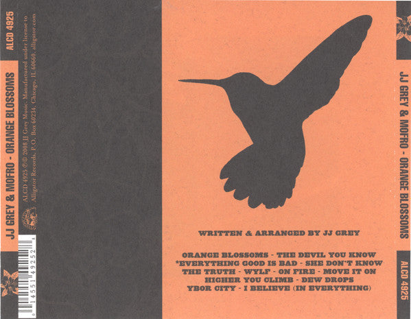 JJ Grey & Mofro - Orange Blossoms (CD) | Mint (M) Mint (M)-