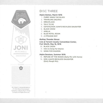 Joni Mitchell - Archives Volume 4: Asylum Years (1976-1980)(CD BOX) | Mint (M) Mint (M)-