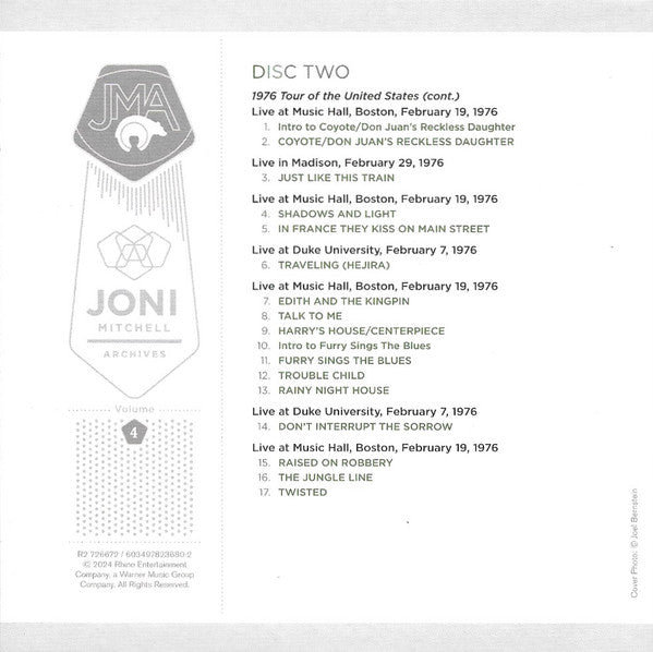 Joni Mitchell - Archives Volume 4: Asylum Years (1976-1980)(CD BOX) | Mint (M) Mint (M)-