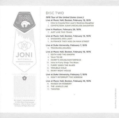 Joni Mitchell - Archives Volume 4: Asylum Years (1976-1980)(CD BOX) | Mint (M) Mint (M)-