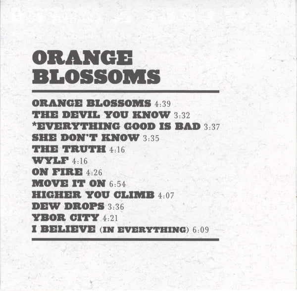 JJ Grey & Mofro - Orange Blossoms (CD) | Mint (M) Mint (M)-