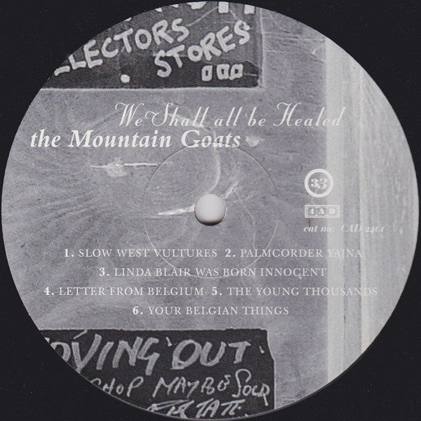The Mountain Goats - We Shall All Be Healed | Mint (M) Mint (M)-