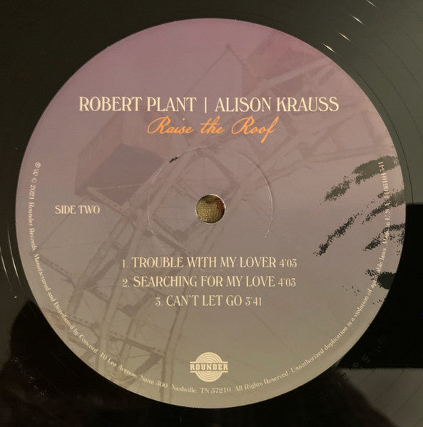 Robert Plant - Raise The Roof (2XVINYL) | Mint (M) Mint (M)-