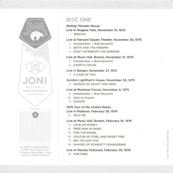 Joni Mitchell - Archives Volume 4: Asylum Years (1976-1980)(CD BOX) | Mint (M) Mint (M)-