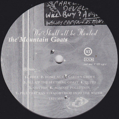 The Mountain Goats - We Shall All Be Healed | Mint (M) Mint (M)-